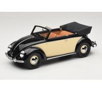 Volkswagen Beetle Convertible Black Cream Minichamps 1:18 | 107054131