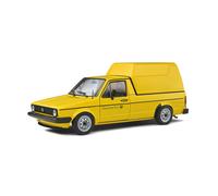 Solido Voiture miniature Volkswagen Caddy MK1 Poste allemande 1982 1/18 Jaune