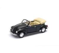WELLY DIE CASTING Modèle réduit Volkswagen Beetle Cabriolet Bleu Échelle 1/24 Mixte