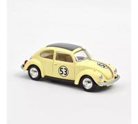 VOLKSWAGEN COCCINELLE N° 53 1973 BEIGE JET CAR NOREV 1:43 Réf 841005