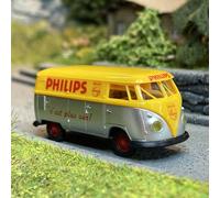 Volkswagen Combi T1B, "Philips" 1960 argent et jaune - BREKINA 32764 - 1/87