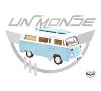Volkswagen Combi T2b Camper Van 1973 Pastel Blue Jet-Car