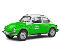 SOLIDO 1:18 Volkswagen Beetle 1303 Mexican Taxi Green 1974