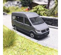 Volkswagen Crafter "Bus", Gris Nardo - HERPA 94252002 - HO 1/87