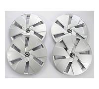 Volkswagen Enjoliveurs de Roue, 18 Pouces, Argent, Compatible avec VW ID.3 à partir de 2020, Lot de 4, Réf. 10A071458 WZF