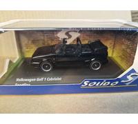 1:43 Volkswagen Golf MKI Convertible SPORTLINE Brilliant Black 1992