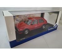 Solido - Voiture miniature Volkswagen Golf II GTI G60 1989 Rouge 1/18 - Neuve boîte d'origine