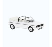 Volkswagen Golf MK I Cabriolet blanc 1981 1/43 IXO