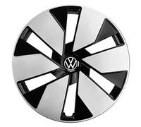 Volkswagen ID.3 Enjoliveurs d'origine, 18 Pouces, pour Jantes en Acier, Référence 10A071458B WZG, Ensemble de 4 Pièces, Gris