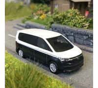 Volkswagen Multivan, blanc / bleu - HERPA 430425- HO 1/87