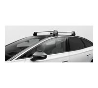 Volkswagen Original Zubehör, Support de Transport en Argent, 255 mm de Largeur, Capacité de Charge 70 kg