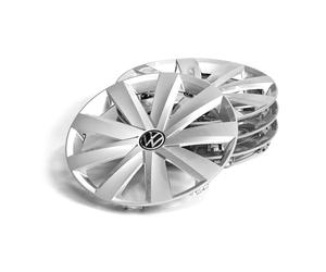 Volkswagen Passat B8 Enjoliveurs d'origine, Argent, Set de 4 pièces, Référence 3G0071456A UWP