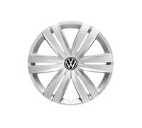 Volkswagen Radzierblende, Enjoliveur de Roue 16 Pouces, Argent, pour Touran 5T/Caddy V, Référence 5TA-071-456-A-UWP