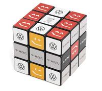 Volkswagen Rubik's Cube 2GV087556 Puzzle Rotatif avec Logo VW, Inscription T-ROC et Design T-ROC