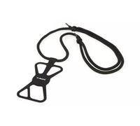 Volkswagen T-Roc Cordon tour de cou en silicone/nylon pour smartphone avec cordon réglable jusqu'à 150 cm, imprimé T-Roc Noir