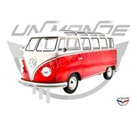 Volkswagen T1 Samba Rouge / Blanc 1962