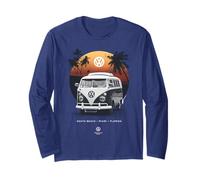 Volkswagen T1 Camper Beach Sunset en Floride Manche Longue
