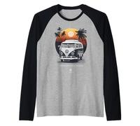 Volkswagen T1 Camper Beach Sunset en Floride Manche Raglan