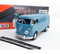 Volkswagen T1 Kasten - Modrá MOTORMAX 1:24