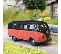 Volkswagen T1a Combi, noir, rouge, 1950 - BREKINA 31035 - HO 1/87