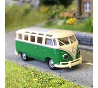 Volkswagen T1b Samba, beige, vert, 1960 - BREKINA 31854 - HO 1/87