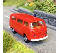 Volkswagen T2, combi des pompiers, 1973 - BREKINA 33162 - HO 1/87