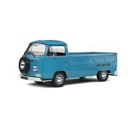 Solido – Voiture miniature – Volkswagen T2 Pick-Up 1968 – 1:18 – Bleu – Métal