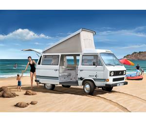 Volkswagen T3 Camping 1:25 Kit De Modèle En Plastique REVELL
