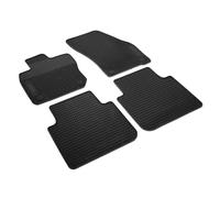 Volkswagen Tapis de Sol en Caoutchouc, Compatible avec Tayron, Ensemble de 4 Tapis Toutes Saisons Plus, Noir
