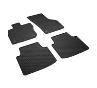 Volkswagen Tapis de Sol en Caoutchouc, Compatible avec VW Passat B9 (3J) Variant à partir de 2024, Ensemble de 4 Tapis Toutes Saisons, Noir