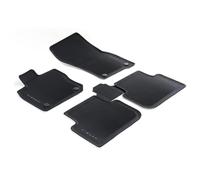 Volkswagen Tapis de Sol en Caoutchouc Premium, Compatible avec Tiguan 3 (CT1), Ensemble de 5 Tapis Toutes Saisons, Noir