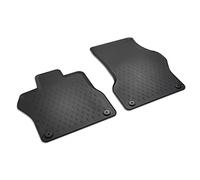 Volkswagen Tapis de Sol Toutes Saisons, Caoutchouc, Compatible avec ID.Buzz, Avant, Titanschwarz