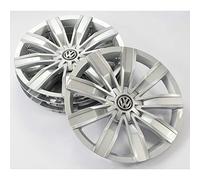 Volkswagen Tiguan MQB, Enjoliveurs de Roue, Brillantsilver, 17 Pouces, Kit de 4 Pièces, 5NA071457A