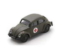 Volkswagen VW Beetle Uni 'Médicale Militaire Allemande Die Cast 1:87 Model