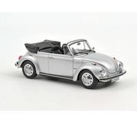 1973 Volkswagen VW 1303 Cabriolet Plateado 1:18 Norev 188530