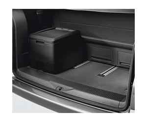 Volkswagen VW Glacière Boîte Isotherme 32 L Boîte de Transport Sac Isotherme Multivan Caravelle California Beach 7e0065400, d'origine T6, Noir