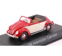 Volkswagen VW Hebmuller 1949 Rouge & Cream 1:43 Model 840022 Norev