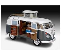 Volkswagen VW T1 Camping 1:24 Kit De Modèle En Plastique REVELL