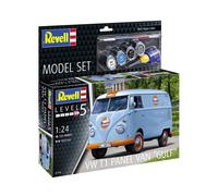 Volkswagen VW T1 Panel Van Gulf Model Set 1:24 Plastique Model Kit Revell