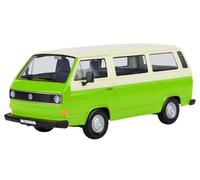 Volkswagen VW T3 Bus Modèle Réduit De Motormax 1:24 Vert Blanc 79376 Neuf