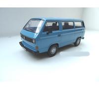 Volkswagen VW T3 Bus Modèle Réduit Par Motormax 1:24 Bleu 79376 Neuf