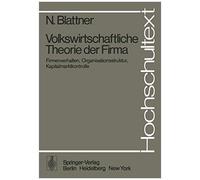 Volkswirtschaftliche Theorie Der Firma