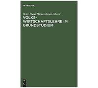 Volkswirtschaftslehre Im Grundstudium