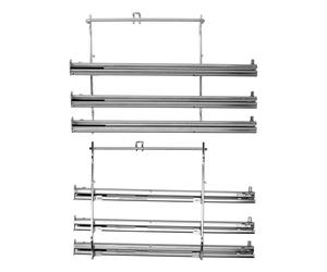 Voll Extension 3 Volets Neff Z13tf36x0 00577539 pour Four Vapeur