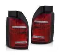 Voll LED Lightbar Feux Arrière VW T6 15-19 Rouge/Chrome Tuning Tec