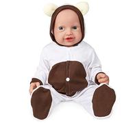 Vollence 36 cm Poupées Bébé en Silicone Qui paraissent réelles, Pas des Poupées en Vinyle, Nouveau-Nés en Silicone Réalistes et Doux, Cadeaux d'anniversaire pour Enfants - Fille