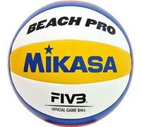 Mikasa Ballon de volleyball Beach Pro BV550C FIVB approuvé Design Triclor Résistant à l'eau 5