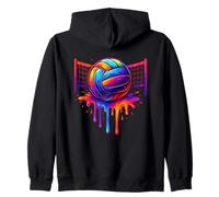 Volley-Ball Drip Game Day Sports Joueur Filles Adolescentes Femmes Sweat à Capuche