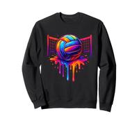 Volley-Ball Drip Game Day Sports Joueur Filles Adolescentes Femmes Sweatshirt