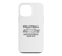 Volley-Ball, Maman, Foi chrétienne, Isaïe 40:31 Coque pour iPhone 13 Pro Max
